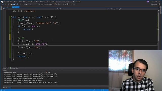 How to use fseek in C смотреть онлайн