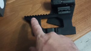 прицельный комплекс vector optics и кронштейн sag