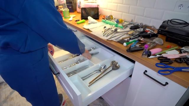 УБОРКА и ОРГАНИЗАЦИЯ КУХНИ к НОВОМУ ГОДУ!? *теперь как в Pinterest* Kitchen Organization Zetter смотреть онлайн