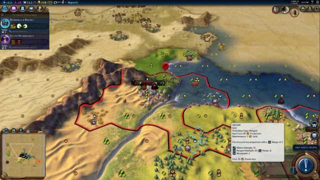 Civilization 6 - Rapid Expansionism