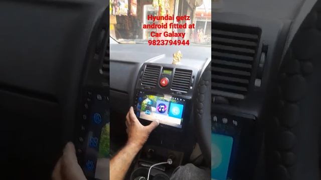 Hyundai getz android fitted in nepal at Car Galaxy 9823794944