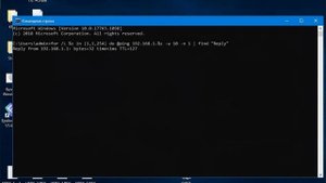 Пинг (ping) диапазона адресов в OC windows