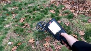 Тест глубины Minelab equinox 900 и Minelab Manticore