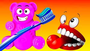 ЧТО БУДЕТ С ЖЕЛЕЙНЫМ МЕДВЕДЕМ ЕСЛИ НЕ ЧИСТИТЬ ЗУБЫ. ЖЕЛЕРКА.mp4