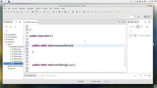 218 Java advanced JAVA Generics смотреть онлайн