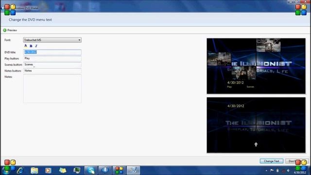 How to make a DVD menu free - Windows 7 смотреть онлайн