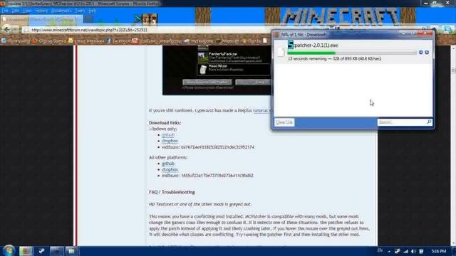 How To install Minecraft Better Grass in Minecraft Beta 1.5_0.1 смотреть онлайн