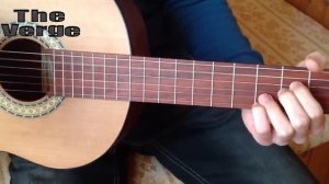 Как играть Oasis- Wonderwall на акустической гитаре