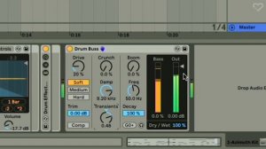 Эффект Drum Buss в Ableton Live.