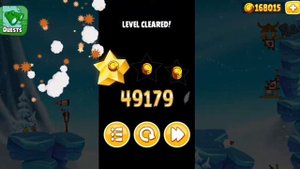 Angry Birds Seasons QA but with new designs gameplay