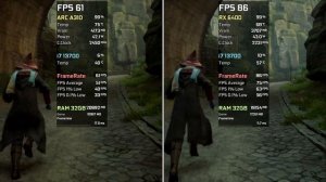 Intel ARC A310 vs RX 6400 - Test in 7 Games