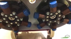 Бучардирование с помощью шлифмашины "Linolit 670"