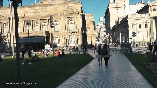 Аргентинское ТАНГО на улицах БУЭНОС-АЙРЕСА