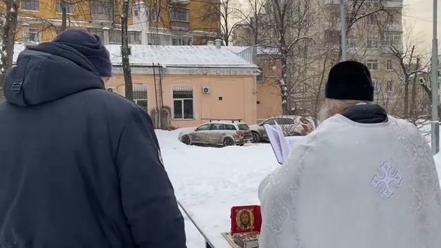 Великое освящение воды на Крещение Господне смотреть онлайн