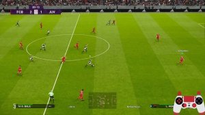 eFootball PES 2020, PES 2021: дальний пас верхом.