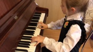 Этюд К.Черни на пианино Carl Czerny Etude