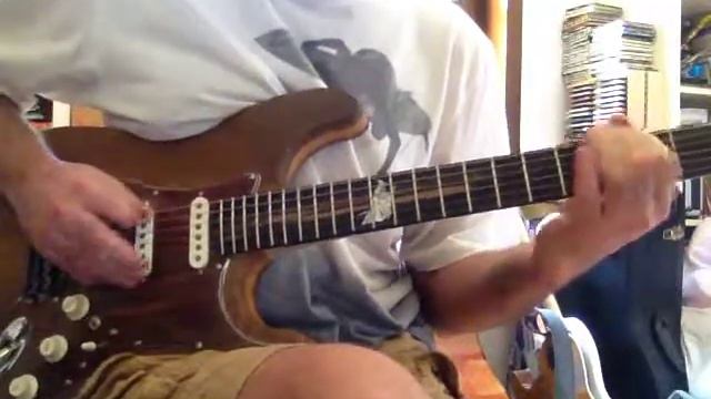 Home Built Gandalf Stratocaster - Drive Tone Test смотреть онлайн