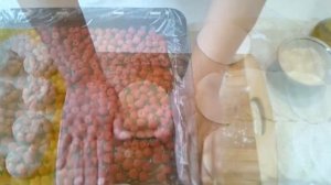 Пирожки с малиной