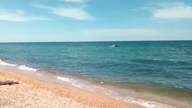 Азовское побережье. Село Курортное. Окрестности Керчи