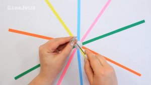 Антистресс Крутилка Радуга из бумаги