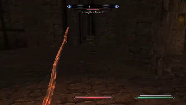 Skyrim - VIGILANT MOD - Slaughterer Maram bossfight смотреть онлайн