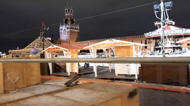 Красная площадь, строительство Новогоднего катка! Москва АСМР / ASMR de Moscou / ASMR of Moscow 4K смотреть онлайн