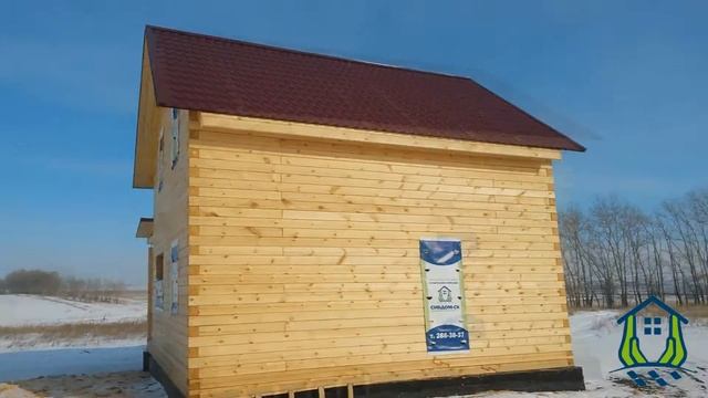 Обзор дома Дрокино, Сибирское Поместье смотреть онлайн