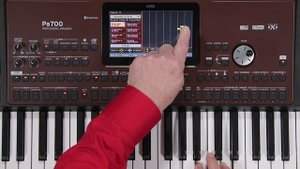 KORG PA700 видео инструкция Часть 5: KAOSS