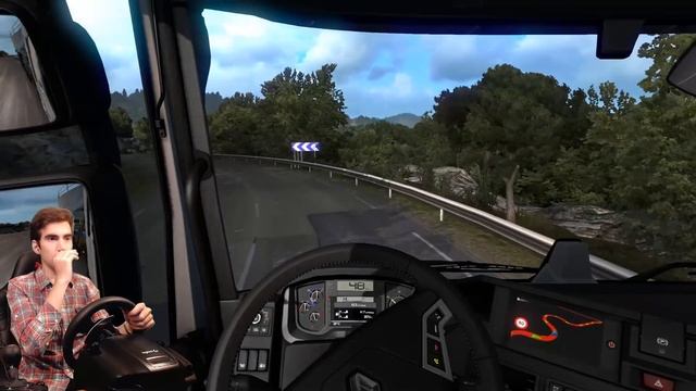 ГОРНЫЙ СЕРПАНТИН И УЗКИЕ УЛИЦЫ СТАРЫХ ГОРОДОВ - Euro Truck Simulator 2 (1.36.0.111s) [#212]