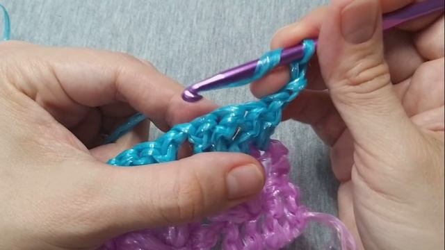 КОВРИК из ПОЛИПРОПИЛЕНА! Вяжу КОВРИК в БАНЮ. Вязание КРЮЧКОМ.