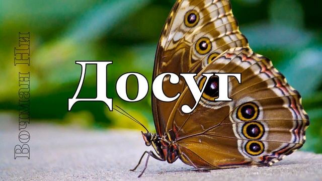 "Досуг" Вочман Ни смотреть онлайн