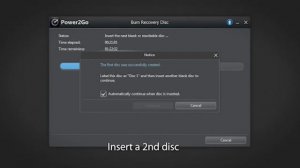 CyberLink Power2Go 8 System Recovery Tutorial