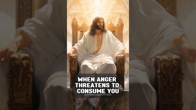 Divine Lessons from God | Avoid Anger And Violence | A Message Of Faith #viralvideo #jesus #god