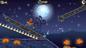 Moto X3M Bike Race Game Trick or Treat All Levels - Gameplay Android & iOS games