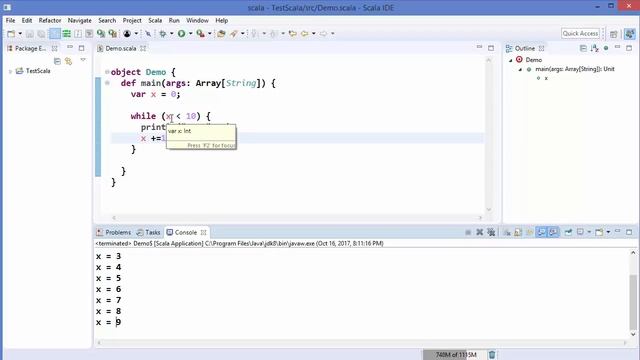 Scala Tutorial 8 - Scala while Loop and do-while Loop