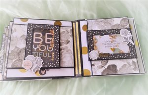 СВАДЕБНЫЙ ФОТОАЛЬБОМ / Страница №7 / СКРАПБУКИНГ ОБУЧЕНИЕ