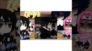 РЕАКЦИЯ КОМАНДЫ 7 НА ВИДЕО аниме Наруто gacha  club sasunaru Сасунару гача клуб