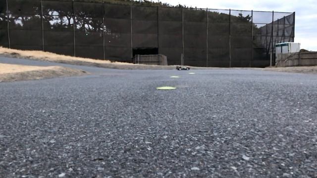 Subaru Impreza 555 Tamiya XV-01 New motor  ESC test on tarmacgravel