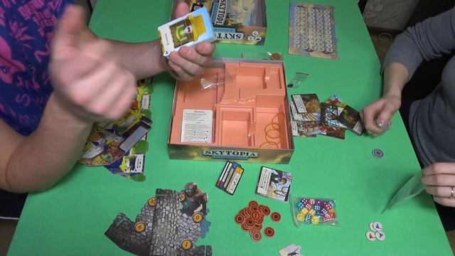 Skytopia: Во власти времени. Открываем коробку с настольной игрой. смотреть онлайн
