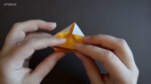 Калейдоскоп звёздочка: простая антистресс игрушка • Как сделать оригами из бумаги без клея