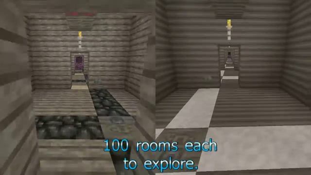 Minecraft 360: Cube Maze "redstone maze" - mini game showcase смотреть онлайн