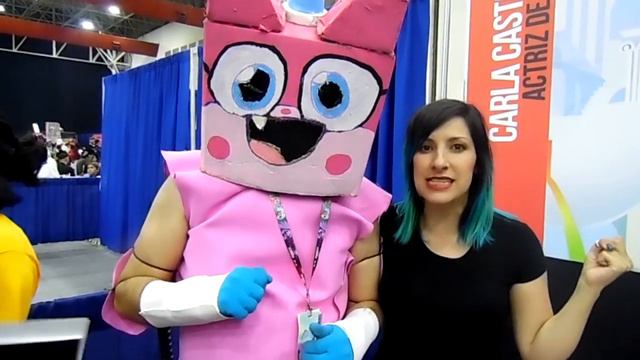 Saludos De Carla Castañeda voz de Unikitty y Twilight Sparkle en laconve 56. смотреть онлайн