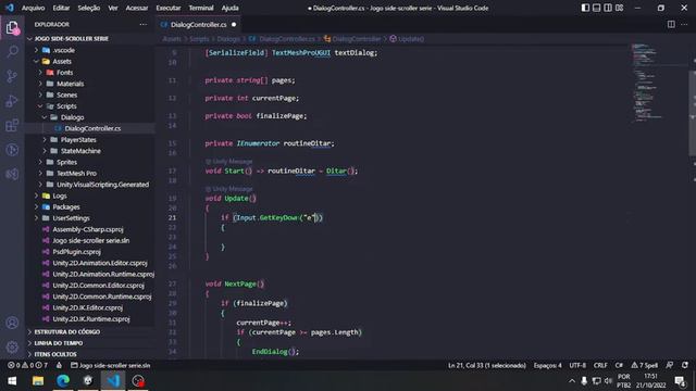 Como fazer um sistema de diálogo na unity tipo undertale смотреть онлайн