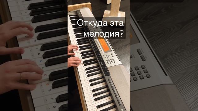 Слышали эту мелодию? #пианино #ноты #piano #notes #tutorial #угадаймелодию