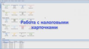 Работа с налоговыми карточками, Зарплата, Парус Бюджет 8