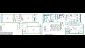Перепланировка двухкомнатной квартиры в доме серии ИП-46С