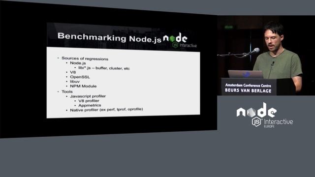 Node.js Community Benchmarking Efforts - Gareth Ellis, IBM