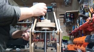 Пресс Буратинка - Установка комплекта закрутки