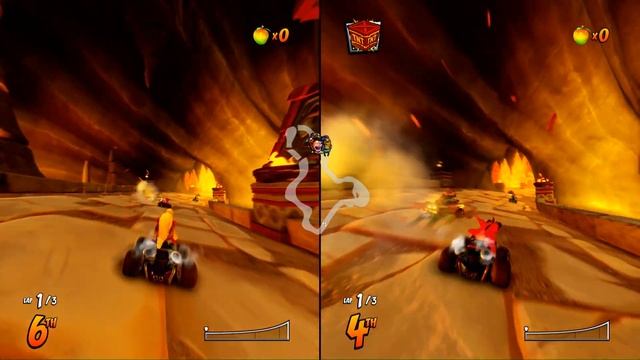 Crash Team Racing Nitro-Fueled Split-Screen Gameplay (PS4) смотреть онлайн