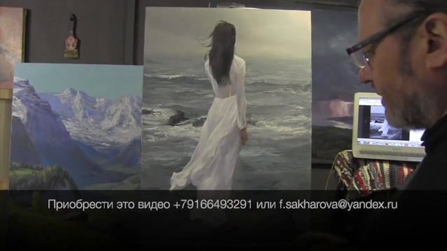 Пишем романтичный образ девушки у моря смотреть онлайн